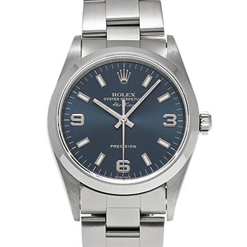 ロレックス エアキング 14000 ブルー メンズ 時計 【中古】【wristwatch】