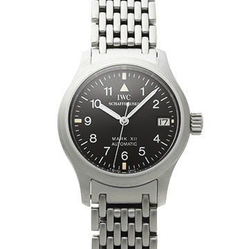 IWC マーク XII IW442102 ブラック レディース 時計 【中古】【wristwatch】
