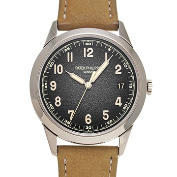 パテック フィリップ カラトラバ 5226G-001 チャコールグレー メンズ 時計 【中古】【wristwatch】