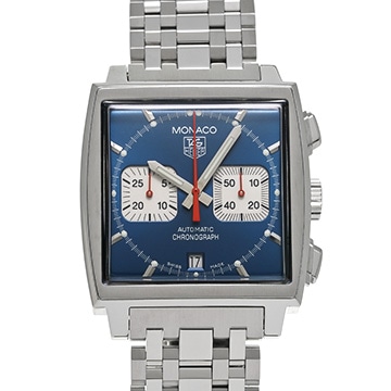 タグ ホイヤー モナコ ヴィンテージ CW2113.BA0780 ブルー/シルバー メンズ 時計 【中古】【wristwatch】