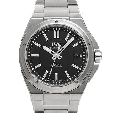 IWC インヂュニア オートマティック IW323902 ブラック メンズ 時計 【中古】【wristwatch】
