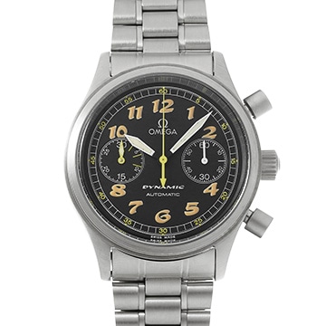 オメガ ダイナミック クロノグラフ 5240.50 ブラック メンズ 時計 【中古】【wristwatch】