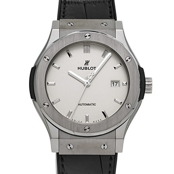 ウブロ クラシックフュージョン チタニウム オパリン 542.NX.2611.LR オパリン メンズ 時計 【中古】【wristwatch】