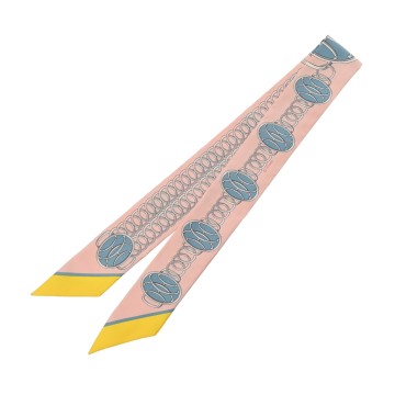 エルメス ツイリー LIFT PROFILE マルチカラー シルク100％ レディース 【未使用】【other】