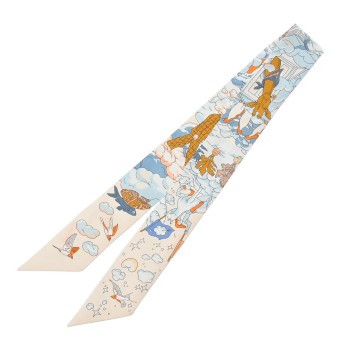 エルメス ツイリー SUR MON NUAGE マルチカラー 063900S シルク100％ レディース 【新品】【other】