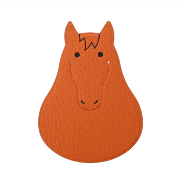 エルメス ピカブック ホース オレンジ シェーブル ユニセックス 【中古】【other】