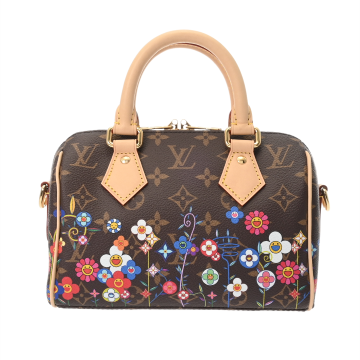 ルイ ヴィトン モノグラム LV×TM スピーディ バンドリエール 20 2WAY ブラウン M14175 モノグラムキャンバス レディース バッグ 【未使用】【bag】