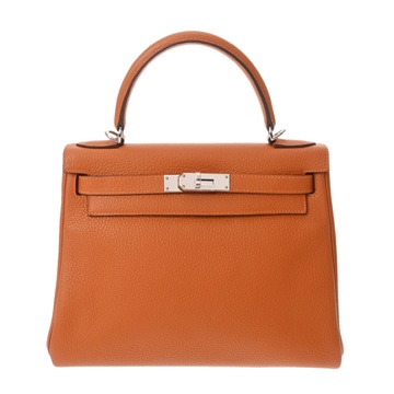 エルメス ケリー 28 内縫い 2WAY ポティロン トリヨンクレマンス レディース バッグ 【中古】【bag】
