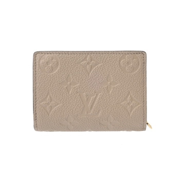 ルイ ヴィトン モノグラムアンプラント ポルトフォイユ クレア トゥルトレール M80152 レザー レディース 財布 【中古】【purse】