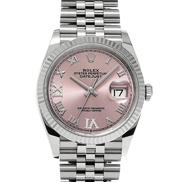 ロレックス デイトジャスト 36 126234 ピンク/ダイヤモンド メンズ 時計 【新品】【wristwatch】