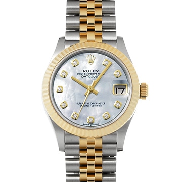 ロレックス デイトジャスト 31 278273NG ホワイトシェル/ダイヤモンド ユニセックス 時計 【新品】【wristwatch】