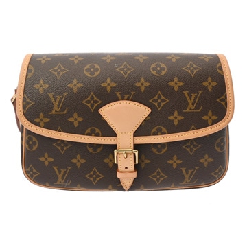 ルイ ヴィトン モノグラム ソローニュ ブラウン M42250 モノグラムキャンバス レディース バッグ 【中古】【bag】