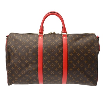 ルイ ヴィトン モノグラム キーポル バンドリエール 50 2WAY ポピーレッド M44740 モノグラムキャンバス ユニセックス バッグ 【中古】【bag】