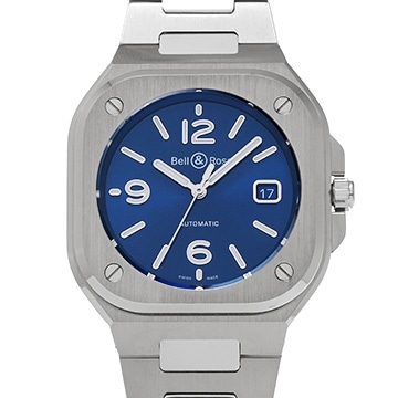 ベル＆ロス BR 05 ブルースチール BR05A-BLU-ST/SST ブルー メンズ 時計 【中古】【wristwatch】