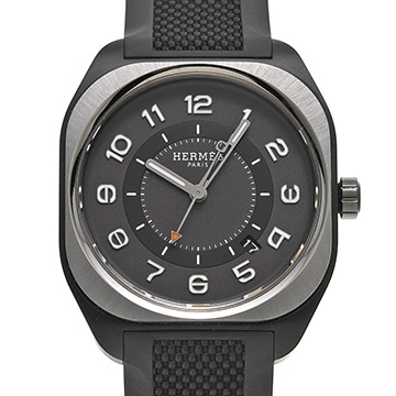 エルメス H08 SP1.741a グレー メンズ 時計 【中古】【wristwatch】