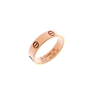 カルティエ ラブリング #65 ゴールド K18ピンクゴールド PG メンズ ジュエリー 【中古】【jewelry】