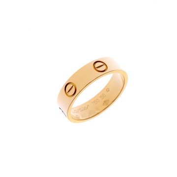 カルティエ ラブリング #56 ゴールド K18イエローゴールド YG レディース ジュエリー 【中古】【jewelry】