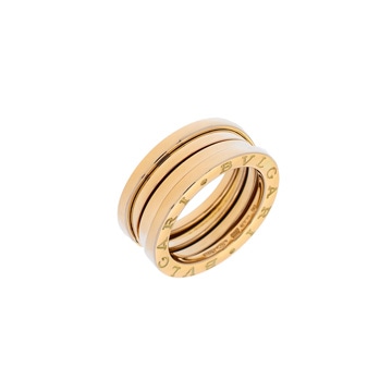 ブルガリ B.ZERO1リング #50 ゴールド K18イエローゴールド YG レディース ジュエリー 【中古】【jewelry】