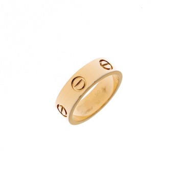 カルティエ ラブリング #50 ゴールド K18イエローゴールド YG レディース ジュエリー 【中古】【jewelry】