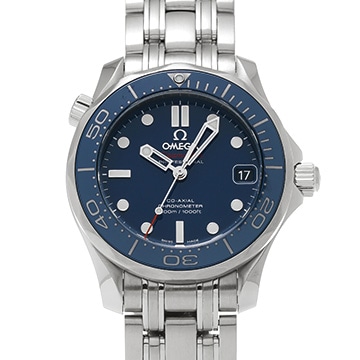 オメガ シーマスター ダイバー300 コーアクシャル 212.30.36.20.03.001 ブルー ユニセックス 時計 【中古】【wristwatch】