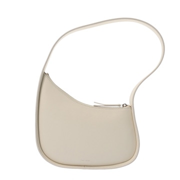 ザ・ロウ Half Moon ホワイト W1249L52 ラムスキンレザー レディース バッグ 【中古】【bag】