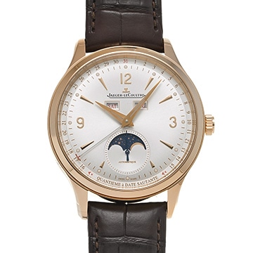 ジャガー ルクルト マスター コントロール カレンダー Q4142520 シルバーグレー メンズ 時計 【中古】【wristwatch】