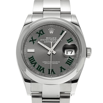 ロレックス デイトジャスト 36 126200 スレート メンズ 時計 【中古】【wristwatch】