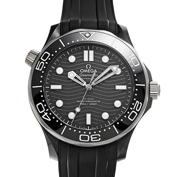 オメガ シーマスター ダイバー300 コーアクシャル マスタークロノメーター 210.92.44.20.01.001 ブラック メンズ 時計 【中古】【wristwatch】