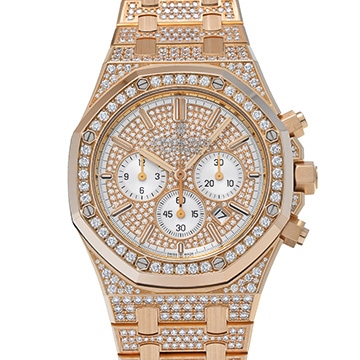 オーデマ ピゲ ロイヤルオーク クロノグラフ 26322OR.ZZ.1222OR.01 ダイヤモンド メンズ 時計 【中古】【wristwatch】