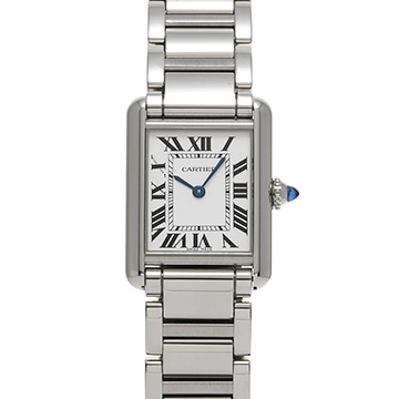 カルティエ タンク マスト SM WSTA0051 シルバー レディース 時計 【中古】【wristwatch】
