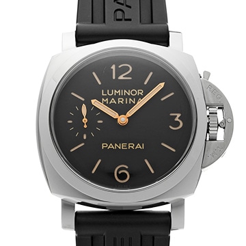 パネライ ルミノールマリーナ 1950 3デイズ アッチャイオ PAM00422 ブラック メンズ 時計 【中古】【wristwatch】