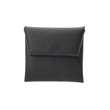 エルメス バスティア ブラック シェーブル ユニセックス 財布 【新品】【purse】