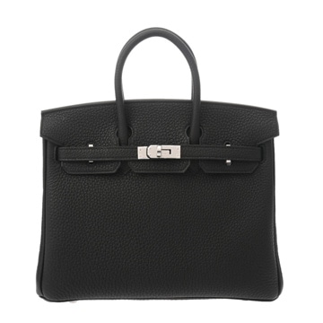 エルメス バーキン 25 ブラック トゴ レディース バッグ 【中古】【bag】