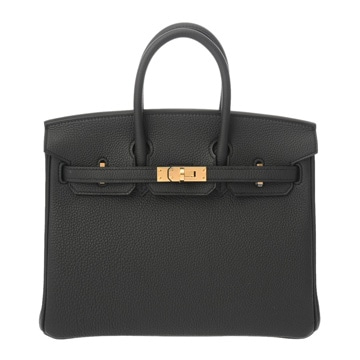 エルメス バーキン 25 ブラック トゴ レディース バッグ 【新品】【bag】