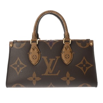 ルイ ヴィトン モノグラムリバース オンザゴー EW チェーン ブラウン M14236 モノグラムキャンバス レディース バッグ 【中古】【bag】