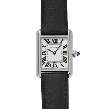 カルティエ タンク マスト SM ソーラービート WSTA0119 シルバー レディース 時計 【中古】【wristwatch】