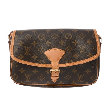 ルイ ヴィトン モノグラム ソローニュ ブラウン M42250 モノグラムキャンバス レディース バッグ 【中古】【bag】