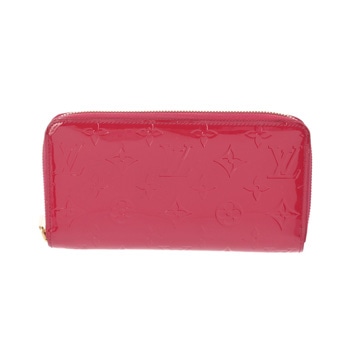 ルイ ヴィトン モノグラムヴェルニ ジッピーウォレット ルージュグルナディーヌ M91732 レザー ユニセックス 財布 【中古】【purse】