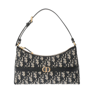 ディオール 30 MONTAIGNE ホーボ― ミニバッグ ブルー S2381UTZQ_M928 オブリーク・ジャガードキャンバス/カーフスキン レディース バッグ 【未使用】【bag】