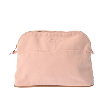 エルメス ボリード ポーチ MM ピンク キャンバス ユニセックス 【中古】【bag】