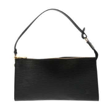 ルイ ヴィトン エピ ポシェット アクセソワール ノワール M52942 エピレザー レディース 【中古】【bag】