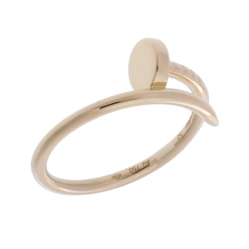 カルティエ ジュストアンクル リング SM #52 ゴールド K18イエローゴールド YG レディース ジュエリー 【中古】【jewelry】