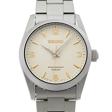 セイコー EXCLUSIVE IENA×HIROB 限定 SZQV026 アイボリー ユニセックス 時計 【中古】【wristwatch】