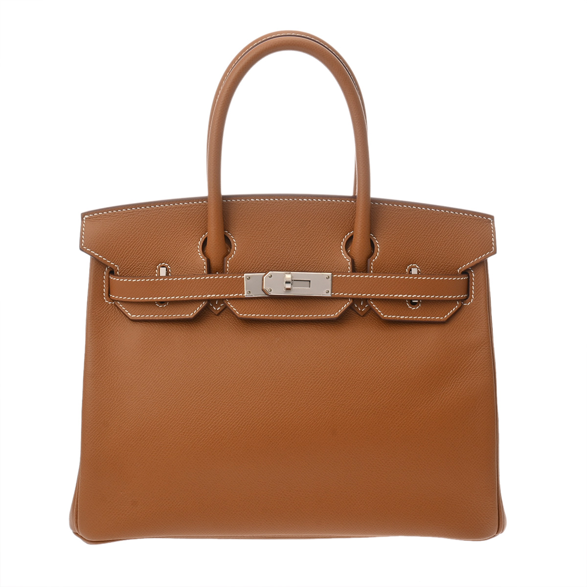 エルメス バーキン 30 ゴールド ヴォーエプソン レディース バッグ 【中古】【bag】