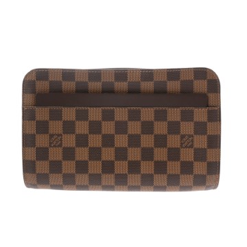 ルイ ヴィトン ダミエ サンルイ ブラウン N51993 ダミエキャンバス メンズ バッグ 【中古】【bag】