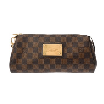 ルイ ヴィトン ダミエ エヴァ  ブラウン N52213 ダミエキャンバス レディース バッグ 【中古】【bag】