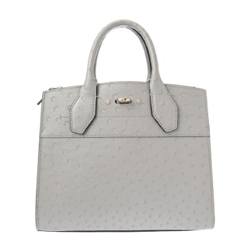 ルイ ヴィトン シティスティーマー PM シルバー オーストリッチ レディース バッグ 【中古】【bag】