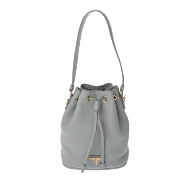 プラダ ミニバッグ オパール 1BE067 レザー レディース バッグ 【中古】【bag】