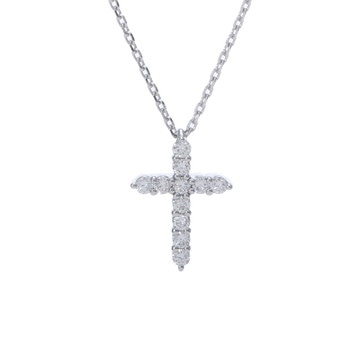 グラフ プティクロス ネックレス シルバー RGP009 K18ホワイトゴールド WG レディース ジュエリー 【中古】【jewelry】
