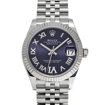 ロレックス デイトジャスト 31 278274 オーベルジーヌ ユニセックス 時計 【中古】【wristwatch】